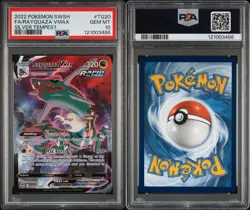 Rayquaza VMAX PSA 10 Silver Tempest Trainer Gallery TG20/TG30 Pokemon Card FA - Image 2