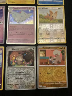 12x Cute Pokemon Cards - Cleffa Fairy Togetic - Set Lot Bundle - Modern Holos - Image 5