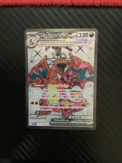 Charizard EX 215/197 Obsidian Flames Ultra Rare Pokemon TCG Near Mint - Image 1