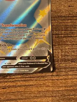 Ditto V SHINY SV118/SV122 Shining Fates NM Full Art Ultra Rare Pokemon - Image 4