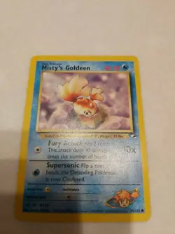 Pokemon Gym Heroes 85/132 Mistys Goldeen Common Mint - Image 1