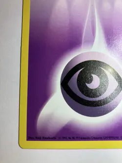 1st Edition Psychic Energy 101/102 Base Set Pokemon Card - LP - Image 3