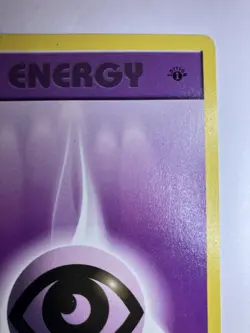 1st Edition Psychic Energy 101/102 Base Set Pokemon Card - LP - Image 5