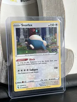 Snorlax 055/078 Holo Rare Promo Pokemon Go Pokemon TCG Single Card Cosmos - Image 5