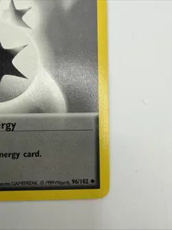 Double Colorless Energy 96/102 Base Set 1st Edition Rare Vintage Pokemon Card - Image 5