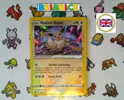 Carte pokemon Radiant Eevee Evoli Radieux Pokemon GO PROMO SWSH230 EN - Image 1