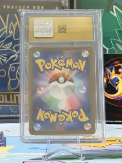CGC 10 Pristine Ethan's Magcargo AR 197/193 M2a MEGA Dream ex Japanese Pokemon - Image 2