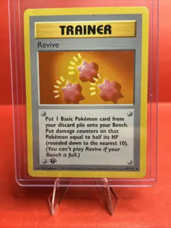 Revive 89/102 - 1st Edition Shadowless - Base Set - Vintage Pokemon Card - Image 1