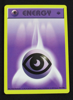 1999 Pokemon Game Psychic Energy 101/102 1st Edition Base Set NM - Image 1
