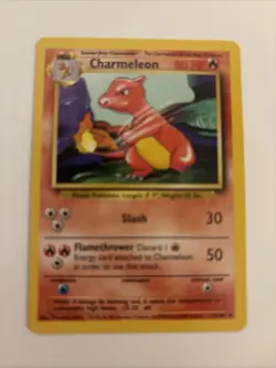 Charmeleon Base Set 024/102 Shadowless 1st Edition Regular Card - Image 1