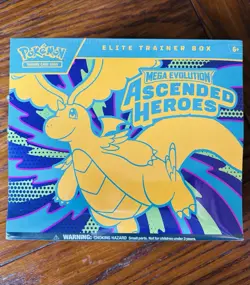 Pokemon Mega Evolution Ascended Heroes Elite Trainer Box Sealed Zekrom Promo - Image 1