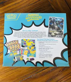 Pokemon Mega Evolution Ascended Heroes Elite Trainer Box Sealed Zekrom Promo - Image 2