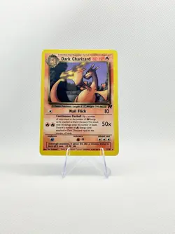 Dark Charizard 21/82 Team Rocket Non Holo WOTC Vintage Pokemon Card - Image 1