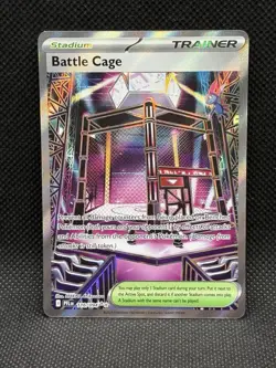 Pokemon TCG BATTLE CAGE 116/094 ME02: Phantasmal Flames Ultra Rare Full Art - Image 1