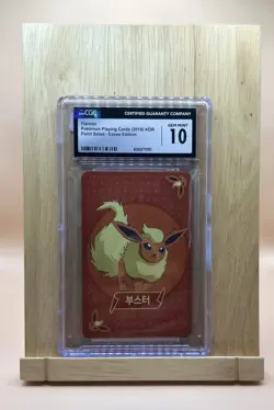 CGC 10 Flareon Point Salad Eevee Edition Korean Pokemon Card - Image 1