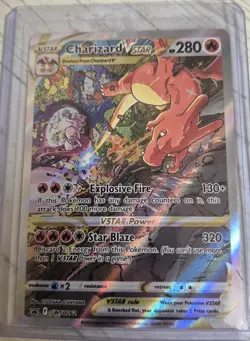 Charizard VSTAR - SWSH 262 Black Star Promo Pokemon English 💎 MINTY FRESH 💎 - Image 1
