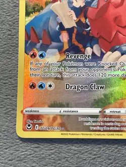 Druddigon TG09/TG30 2022 Pokemon Card Silver Tempest Near Mint Rare Full Art - Image 5