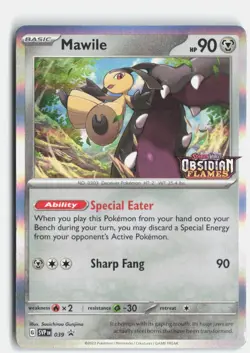 Mawile (Prerelease) [Staff] 039 Holo Scarlet & Violet Promo Pokemon Holo NM - Image 1