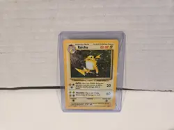 Raichu Holo 14/102 Base Set Unlimited 1999 Lightly Played Vintage Pokemon Card - Image 1