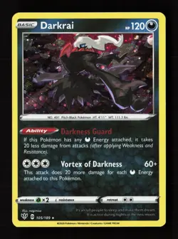 Darkrai 105/189 Holo Promo Miscellaneous Cards & Products Pokemon Near Mint - Image 1