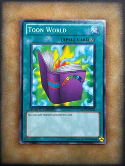 Yugioh Toon World GLD4-EN036 Common Limited Edition NM - Image 1