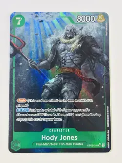 Hody Jones OP06-035 SR Foil 8000 One Piece CCG - Image 1