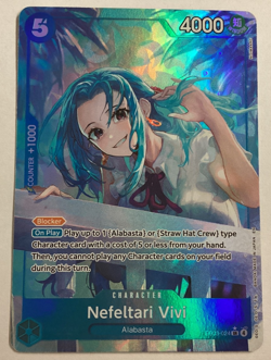 One Piece Extra Booster Heroines Edition NEFELTARI VIVI Alt Art EB03-024 NM 3178 - Image 1