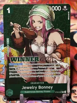 JEWELRY BONNEY - One Piece ST02-007 - WINNER PROMO Tournament Pack Vol. 3 - Image 1