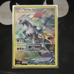 Pokemon White Kyurem Promo XY81 XY 120 HP Basic Full Art Holo Card 2016 English - Image 1
