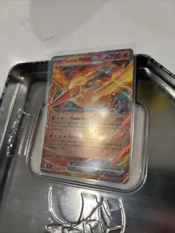 Pokemon TCG Team Rocket's Moltres Ex 031/182 Destined Rivals Double Rare NM Card - Image 2