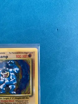 Machamp 1st Edition 8/102 Base Set Holo Rare Pokemon Card - TCG NM - LP - Image 3