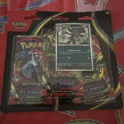 NEW ✹ Pokemon Trading Card Game TCG ✹ Phantasmal Flames ✹ 3 Booster Pack Blister - Image 1