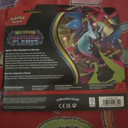 NEW ✹ Pokemon Trading Card Game TCG ✹ Phantasmal Flames ✹ 3 Booster Pack Blister - Image 3