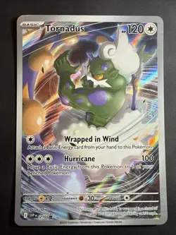 Pokemon Tornadus 210 Black Star SV Scarlet Violet Promo Card Rare ETB CS - Image 1