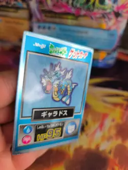 Pokemon Karte Card Holo Gyarados Garados Meiji Promo Chocolate japanese Exc - Image 4