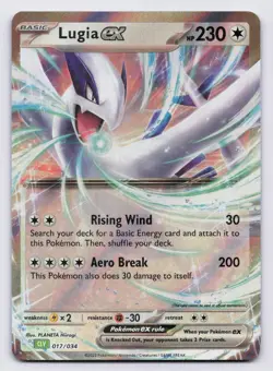 Lugia ex Classic Collection Trading Card Game Classic 017/034 NM - Image 1