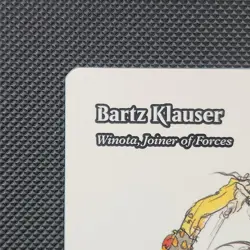 Bartz Klauser Winota, Joiner of Forces R 0019 FCA EN Final Fantasy MTG - Image 2