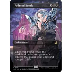 POLLUTED BONDS (BORDERLESS) Wilds Of Eldraine: Enchanting Tales WOT Magic MTG - Image 1