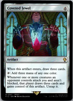 Coveted Jewel (Surge Foil) Foil R Commander: FINAL FANTASY 341 LP - Image 1
