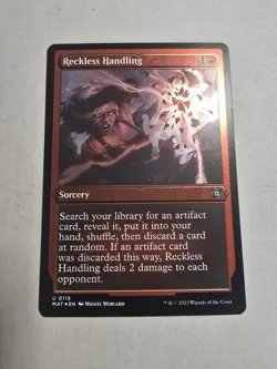 Reckless Handling (Foil Etched) March of the Machine: The Aftermath Foil - Image 1