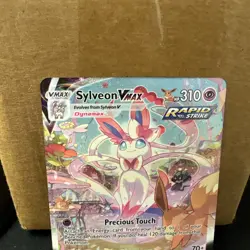 Pokemon Sylveon VMAX 212/294 Evolving Skies NM Near mint English ships fast - Image 2