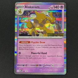 Alakazam - MEP 003 - Mega Evolution Prerelease Promo - Pokemon TCG - Image 1