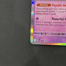 Alakazam - MEP 003 - Mega Evolution Prerelease Promo - Pokemon TCG - Image 4