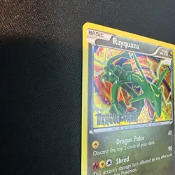 Pokemon TCG Rayquaza Dragon Vault Stamped Holo Rare Card 11/20 - Image 2