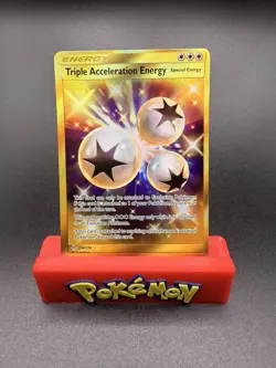 Triple Acceleration Energy 234/214 SM - Unbroken Bonds Secret Rare Pokemon Card - Image 1
