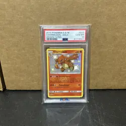 2019 POKEMON SUN & MOON HIDDEN FATES #SV7 CHARMELEON-HOLO HIDDEN FATES PSA 10 - Image 1