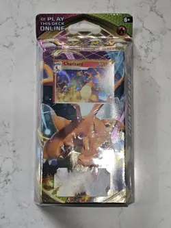 Pokemon Vivid Voltage Charizard Theme Deck Promo Holo in Hand 2020 RARE 820650807572 - Image 1