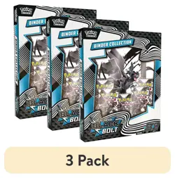 THREE Pokemon Black Bolt Binder Collections Sealed - Image 1