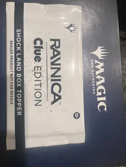 MTG Ravnica: Clue Edition Shock Land Box Topper *1 Foil Card - Image 1