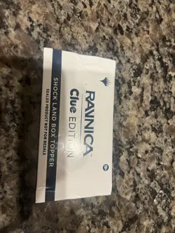 MTG Ravnica: Clue Edition Shock Land Box Topper *1 Foil Card - Image 2